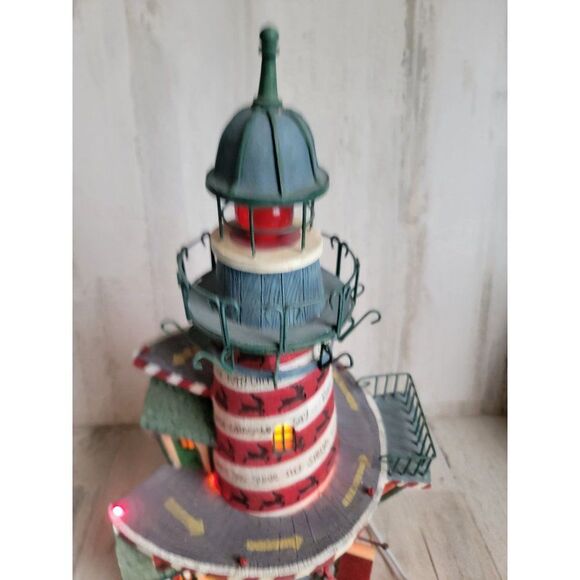 Dept 56 Rudolph Red-Nosed Lighthouse story book collection Xmas